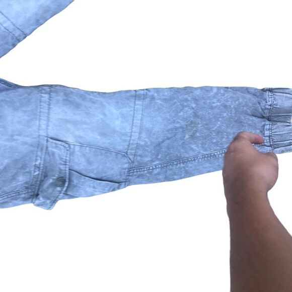 RARE True Religion Jeans Size 33 Cargo Runner Gray - Picture 9 of 11